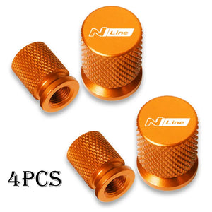Hyundai N Line Tire Valve Caps – Waterproof Wheel Stem Covers