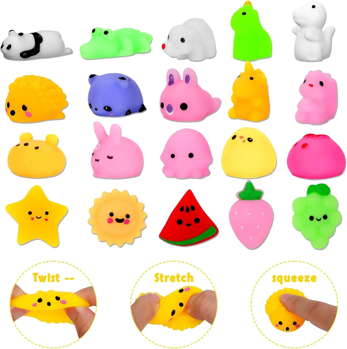 60/120 Pcs Kids’ Party Favor Toys – Fidget Goodie Bag Set