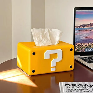 Cute Question Mark Tissue Box – Fun Home & Table Decor