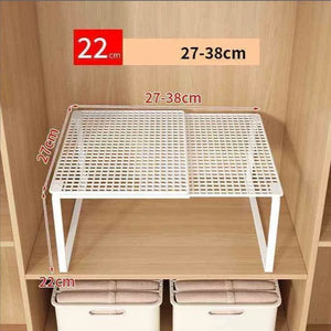 Expandable Closet Shelf – Adjustable Wardrobe Storage Rack