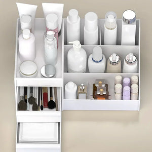 Large Capacity Cosmetic Organizer – Makeup & Jewelry Storage Box