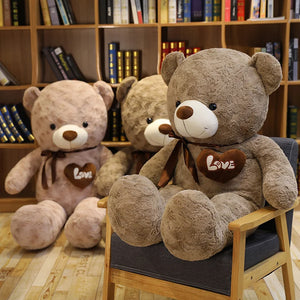 Cute Teddy Bear Plush Toy – Soft Stuffed Animal Gift for Kids & Loved Ones