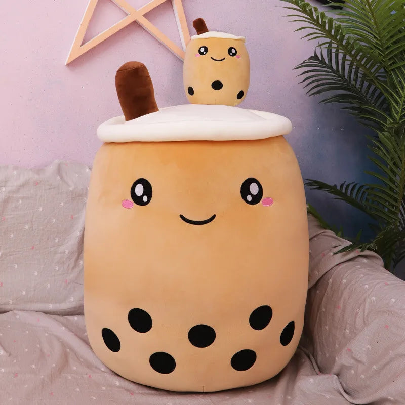 72cm Boba Milk Tea Plush Pillow – Soft Stuffed Toy & Gift