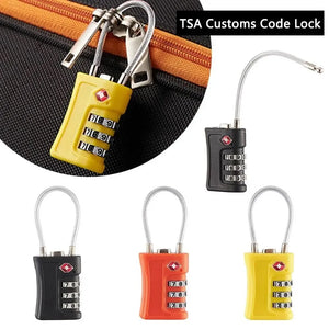 TSA 3-Digit Combination Luggage Lock – Travel Suitcase Security