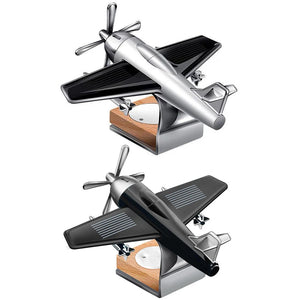 Solar Airplane Car Decor – Center Console Air Freshener