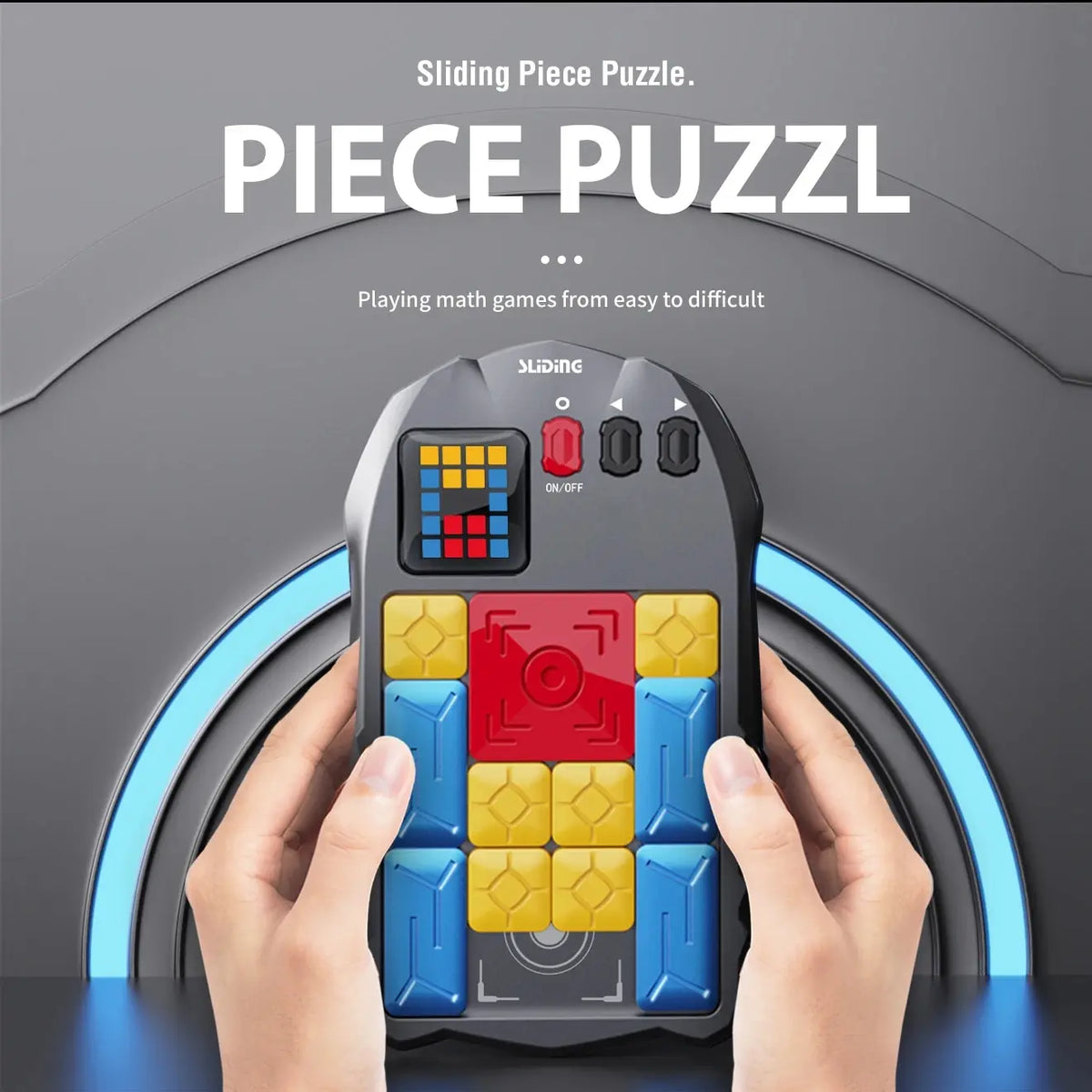 Magnetic Huarong Road Sliding Puzzle – Kids’ Brain Game