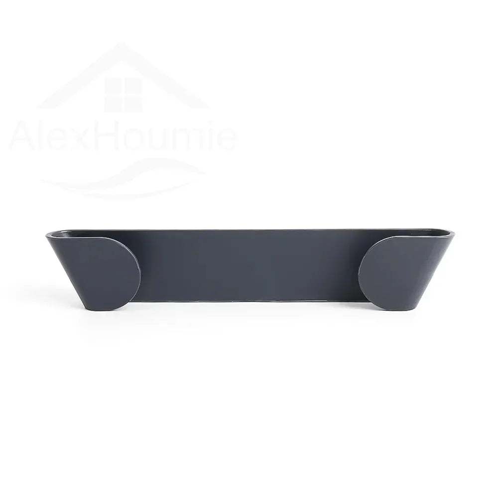 Wall-Mounted Pot Lid Holder – Plastic Kitchen Organizer Rack