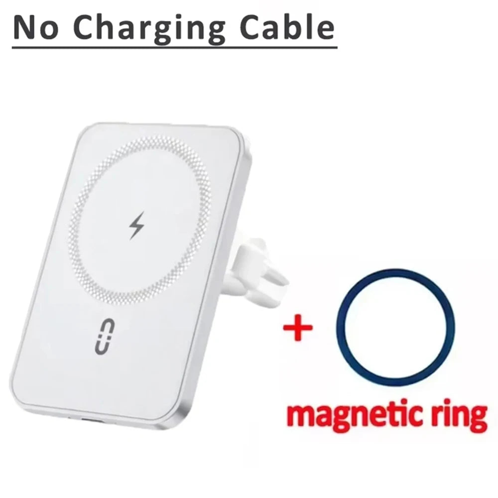 MagSafe Car Phone Holder with Wireless Charger – Magnetic Air Vent Mount
