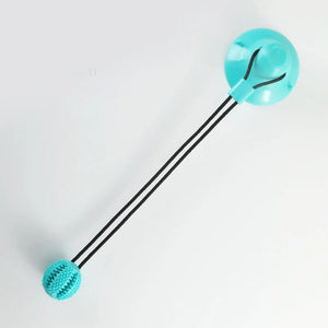 Interactive Suction Cup Dog Toy – Treat Dispenser & Chew Ball