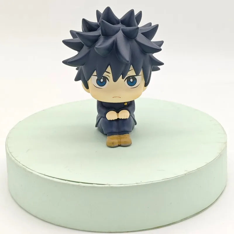 Jujutsu Kaisen Gojo Sukuna Fushiguro PVC Anime Figures – Q Version Collectible Toys