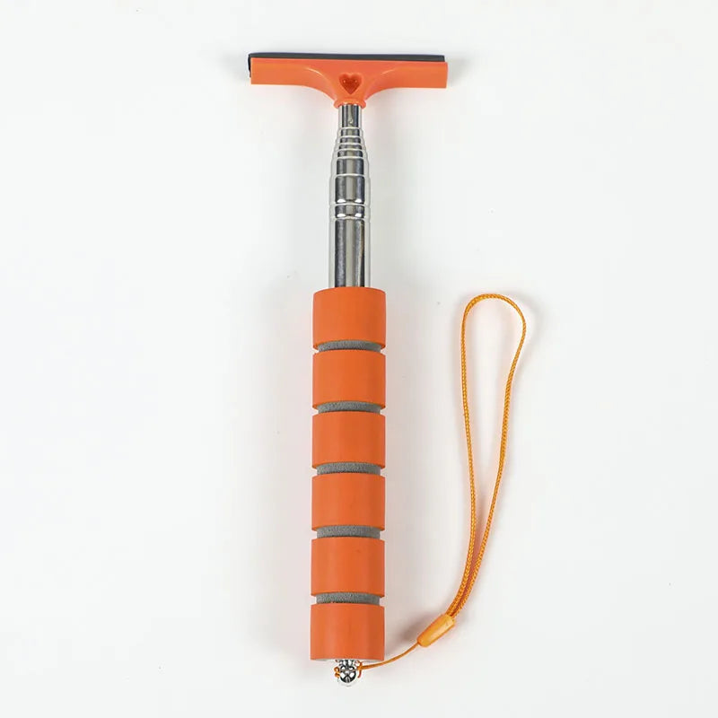 Car Rearview Mirror & Window Cleaning Tool – Telescopic Wiper