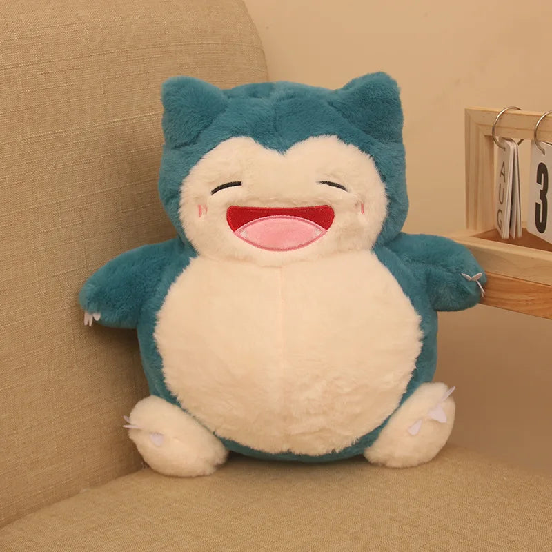 35cm Snorlax Plush Toy – Cute Soft Pokémon Sleeping Pillow Gift