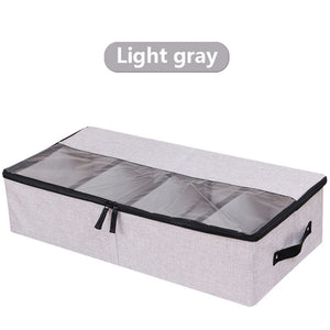 Transparent Shoe Storage Box – Space-Saving Dustproof Organizer