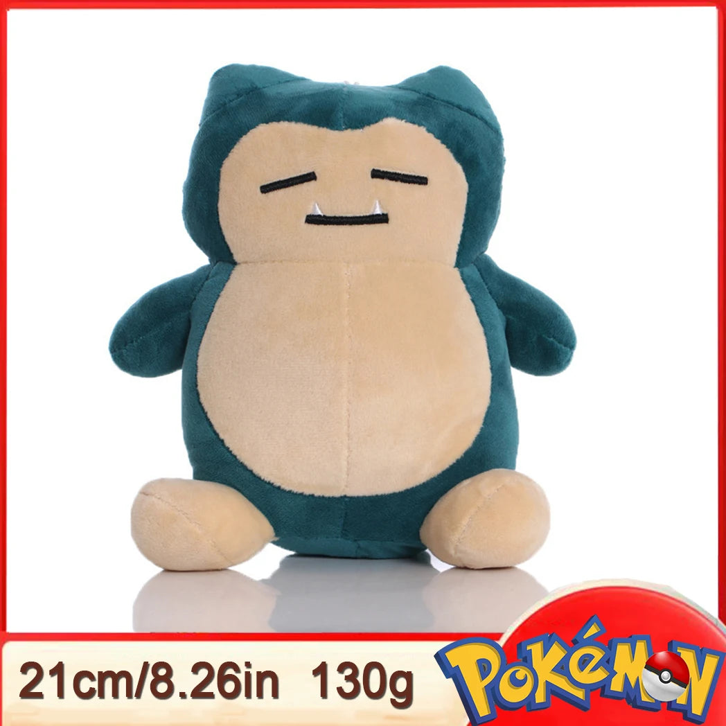 Pokémon Plush Toys 15–25cm – Pikachu, Eevee, Gengar & More