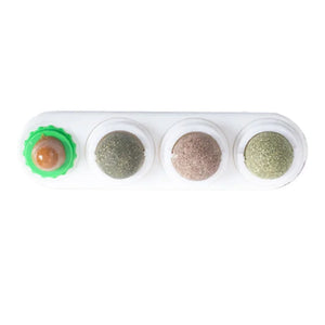 4-in-1 Catnip Silvervine Ball Toy – Teeth Cleaning & Wellness