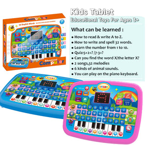 Kids Educational Tablet Toy | Learning Keyboard for Ages 3+