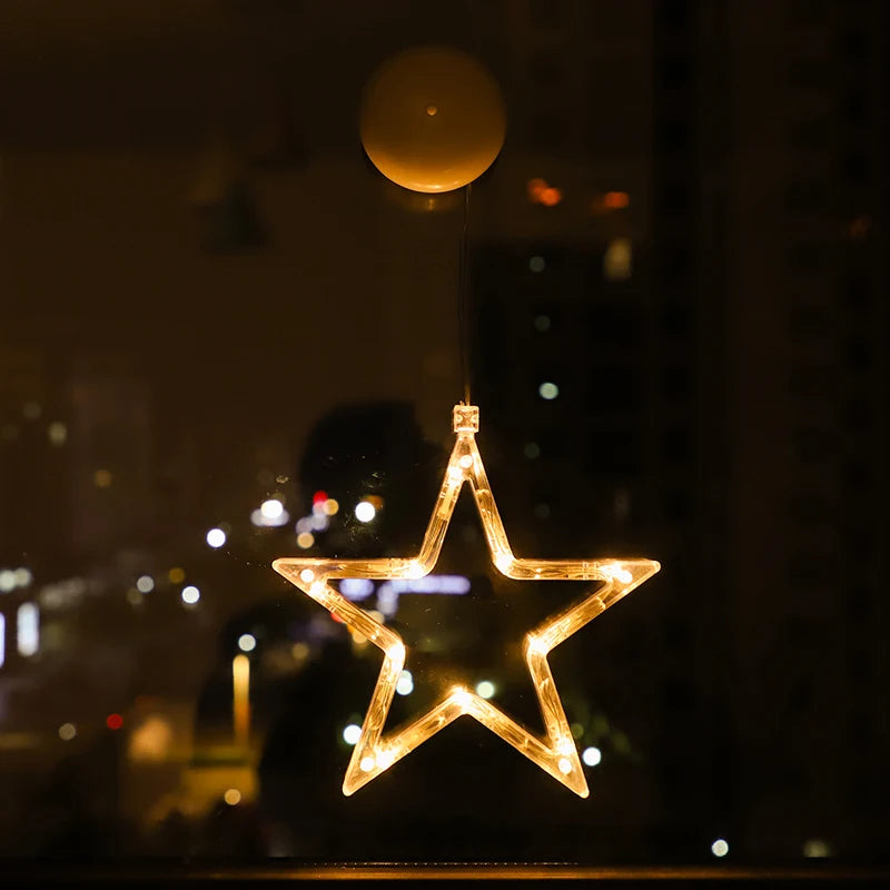 Christmas LED Hanging Lights & Window Decorations