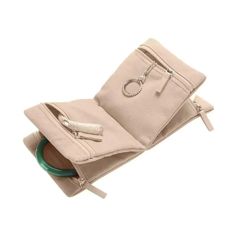 Travel Jewelry Organizer – Multi-Compartment Storage Case