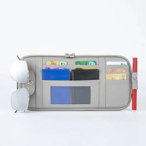 Car Sun Visor Organizer – Sunglasses & Card Holder
