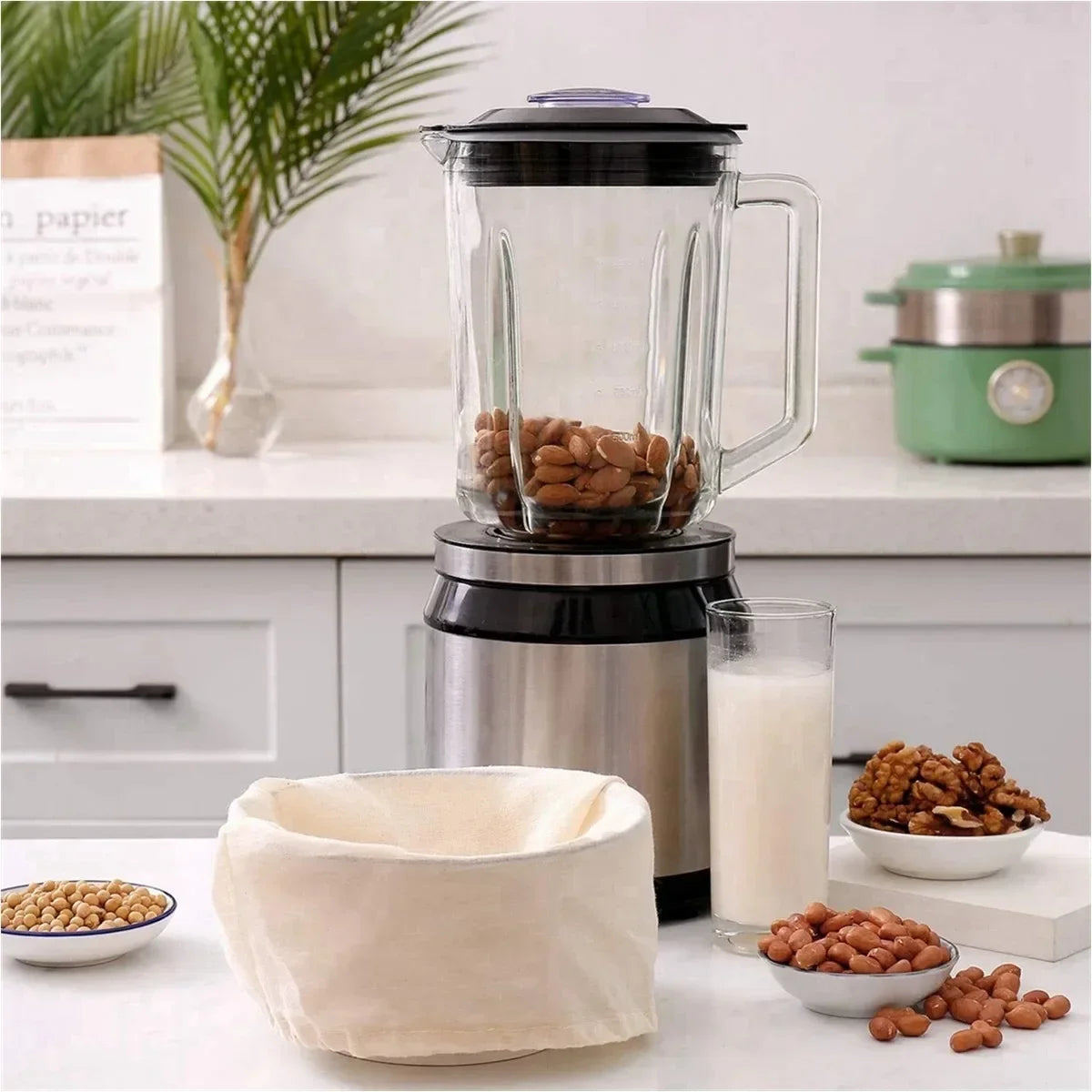 Cotton Cheesecloth Filter – Reusable Kitchen Straining Cloth