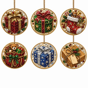 DIY Christmas Diamond Art Wooden Decorations