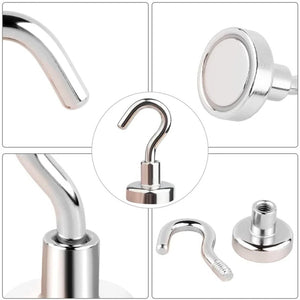 Strong Magnetic Hooks – Multi-Purpose Kitchen & Home Storage
