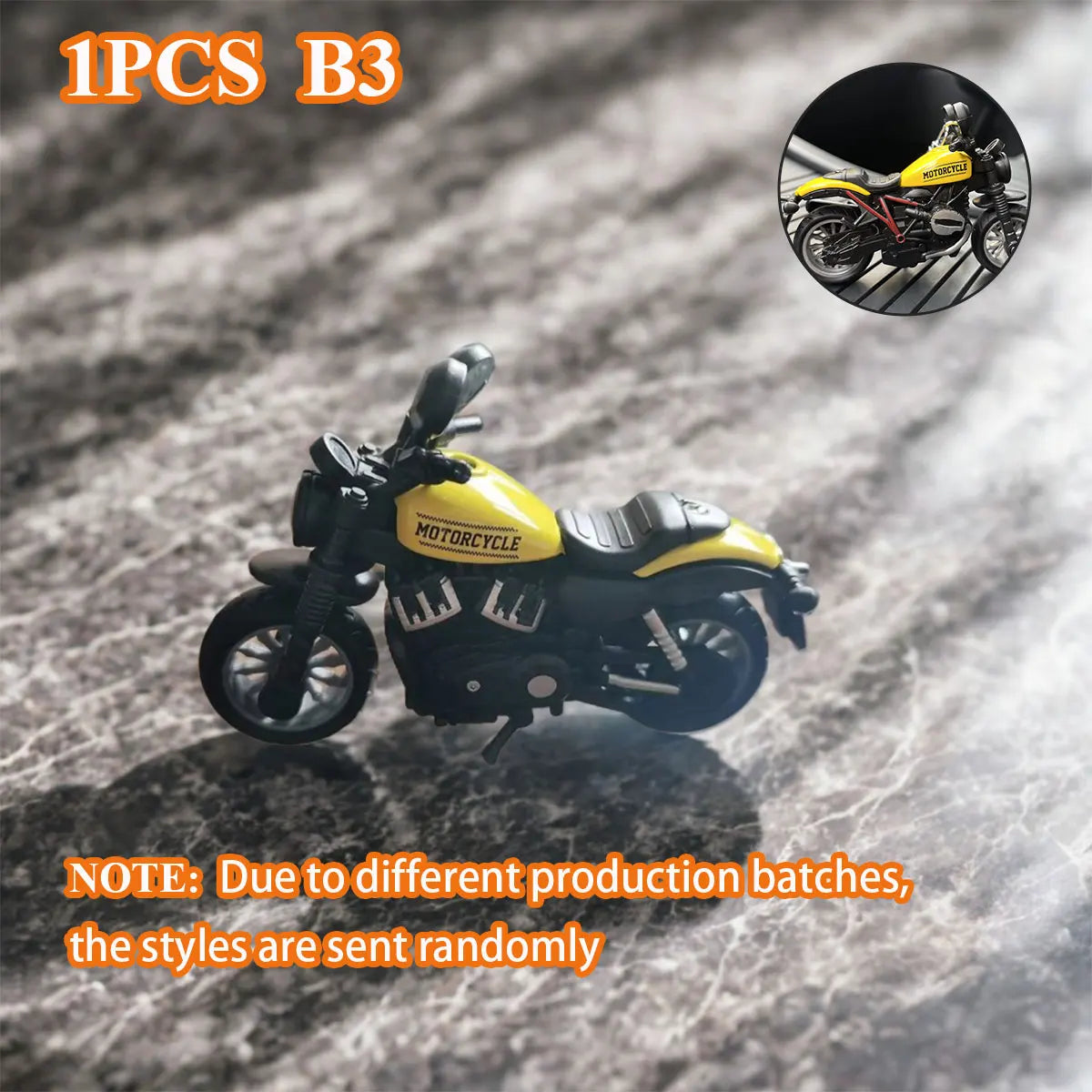 Mini Motorcycle Model Toy – Alloy Bike Toy for Kids & Boys