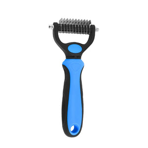 Pet Deshedding Brush for Dogs & Cats – Fur Remover Comb
