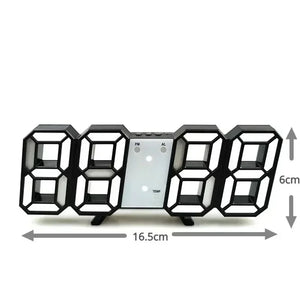 Modern LED Digital Clock – Stylish Bedroom & Living Room Decor