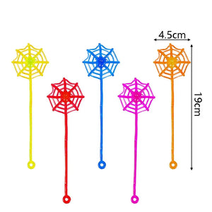 SEO Title: Sticky Hands & Spider Web Fidget Toys for Kids – Party Favor Gifts