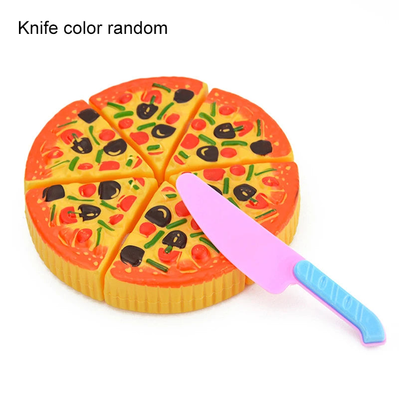 Kids Pretend Play Kitchen Toy Set | Cutting Food Toys for Children