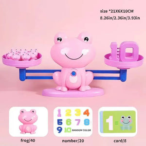Frog Balance Math Toy for Kids | Educational Addition & Subtraction Game