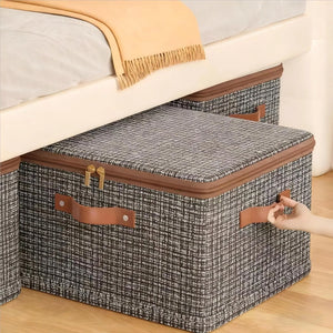 Collapsible Closet Organizer – Clothes & Blanket Storage Box