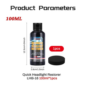 Headlight Restoration Polish – Scratch & Oxidation Remover