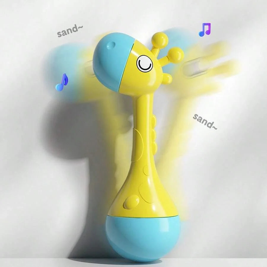 SEO Title: Baby Hand Rattle Toy – Soft Sound Educational Toy for Infants