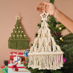 DIY Macrame Christmas Tree Craft Kit