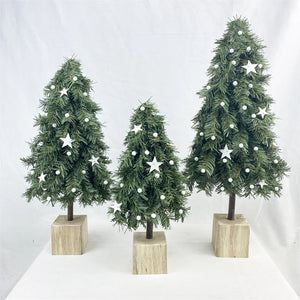 Christmas Gnome & Santa Tree Decor