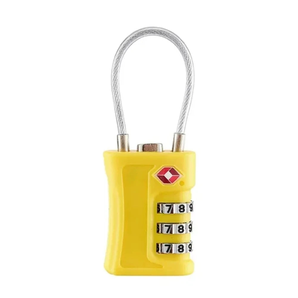 TSA 3-Digit Combination Luggage Lock – Travel Suitcase Security