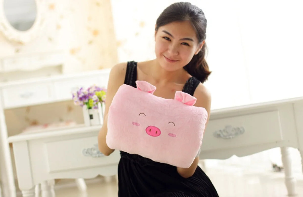 Cute Arm Pillow Cushion – Soft Nap Pillow & Hand Warmer Gift for Kids