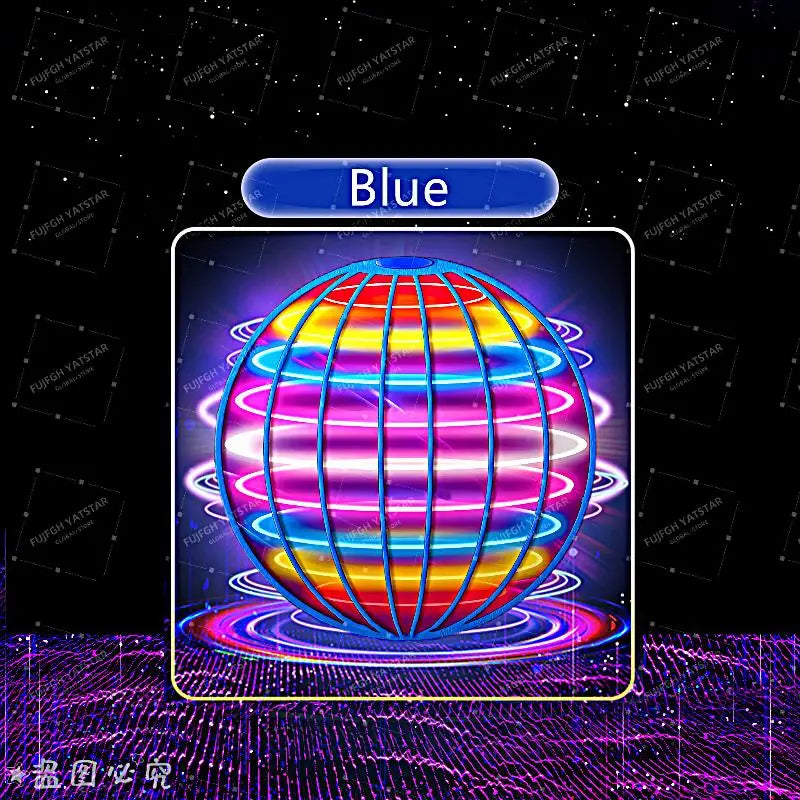 LED Flying Spinner Ball – Hand-Controlled Boomerang Toy